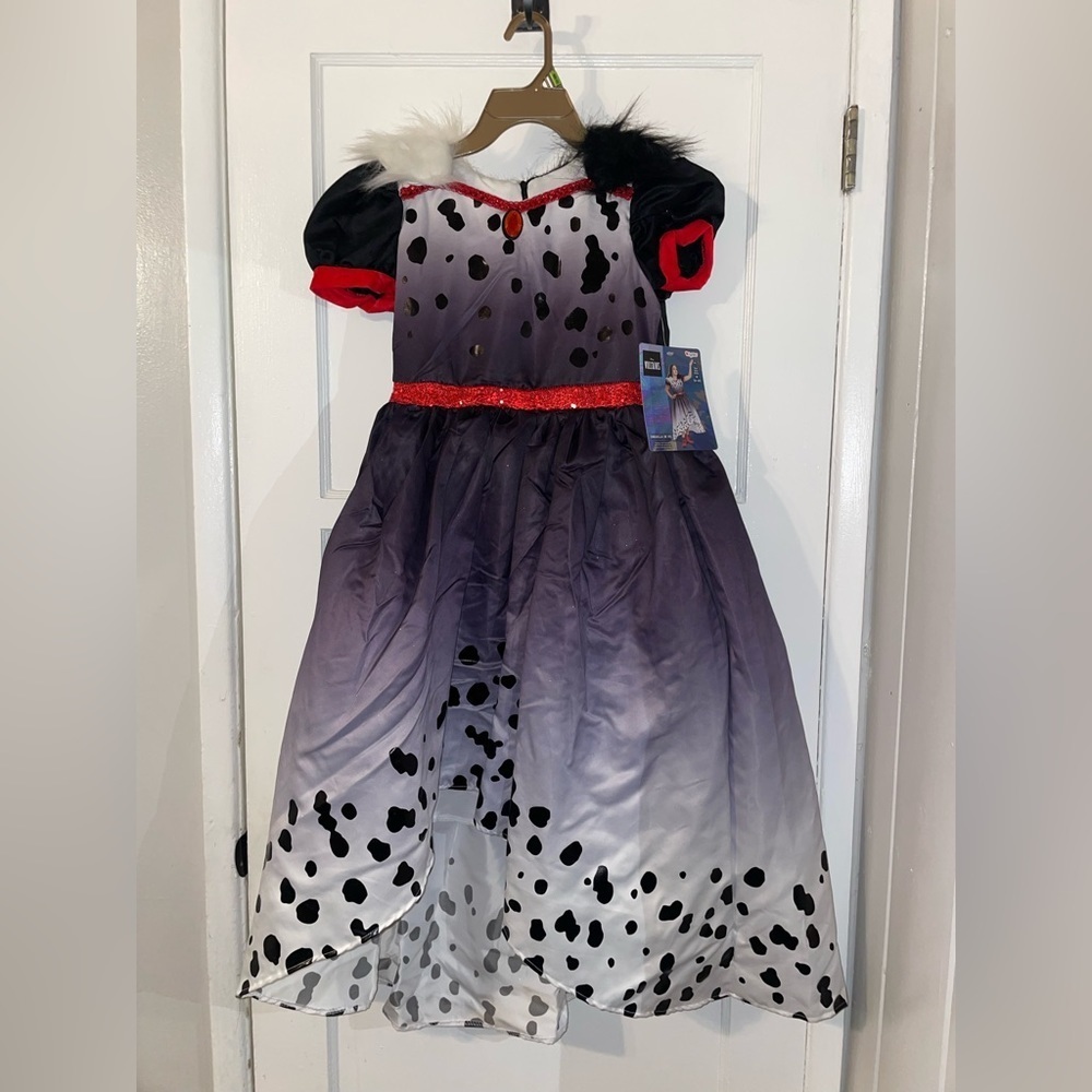 Creuella De Vil Play Costume size M 8/10 - Picture 2 of 5